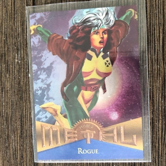 1995 Marvel Metal trading card: Rogue #114 - Picture 1 of 2